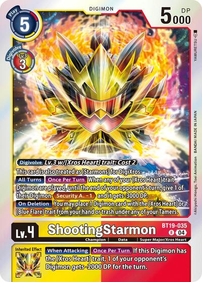 ShootingStarmon (Release Special Booster 2.5) Near Mint Foil