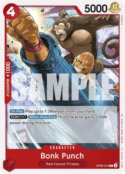 Bonk Punch (Reprint) (Starter Deck 23: RED Shanks) Near Mint