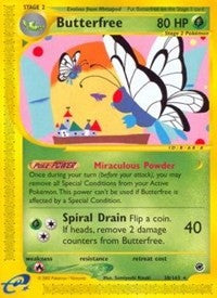 Butterfree (38) (Expedition) Damaged / Poor Reverse Holofoil