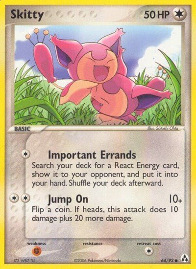 Skitty (Legend Maker) Light Play - Nick Nack's Full Frontal Attack