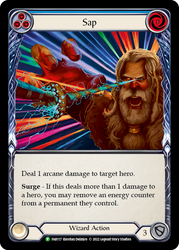 Sap (Blue) [FAB117] (Promo)  Rainbow Foil