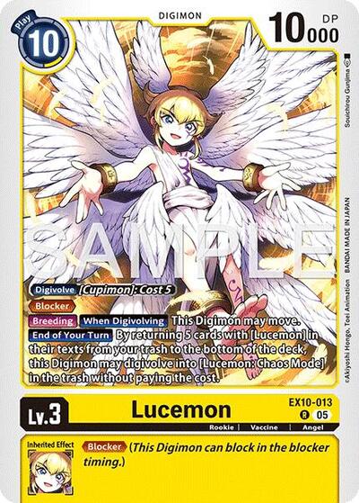 Lucemon (Sinister Order) Near Mint Foil