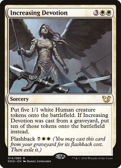 Increasing Devotion (Duel Decks: Blessed vs Cursed) Near Mint