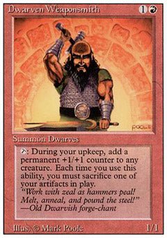 Dwarven Weaponsmith (Revised) Near Mint - Nick Nack's Full Frontal Attack