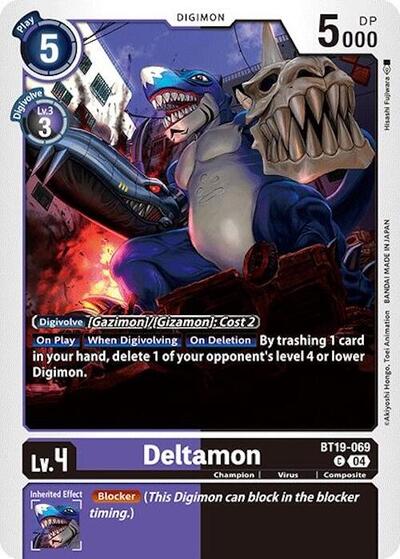 Deltamon BT19-069 (Release Special Booster 2.0) Medium Play