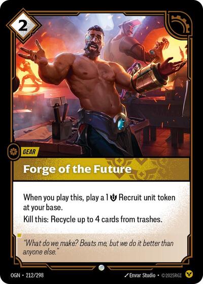 Forge of the Future (Origins) Near Mint - Nick Nack's Full Frontal Attack