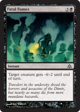 Fatal Fumes (Dragon's Maze) Near Mint - Nick Nack's Full Frontal Attack