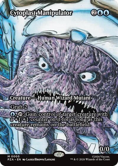 Cytoplast Manipulator (Borderless) (Teenage Mutant Ninja Turtles Eternal-Legal) Near Mint
