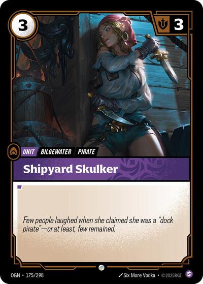 Shipyard Skulker (Origins) Near Mint - Nick Nack's Full Frontal Attack