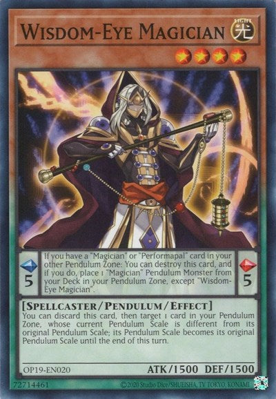 Wisdom-Eye Magician (OTS Tournament Pack 19) Near Mint Unlimited