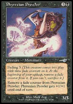Phyrexian Prowler (Nemesis) Near Mint - Nick Nack's Full Frontal Attack