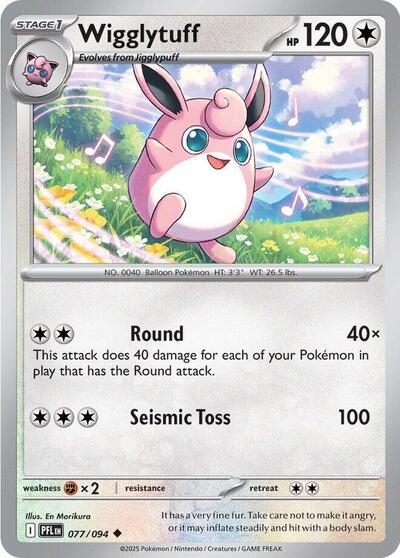 Wigglytuff - 077 (ME02: Phantasmal Flames) Near Mint