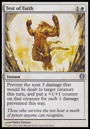 Test of Faith (Duel Decks: Knights vs Dragons) Near Mint