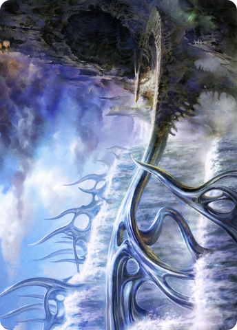 Tarjeta de arte de Mistvault Bridge [Modern Horizons 2 Art Series] 