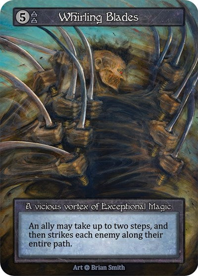 Whirling Blades (Alpha) Near Mint