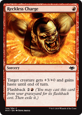 Reckless Charge (Modern Horizons) Near Mint - Nick Nack's Full Frontal Attack