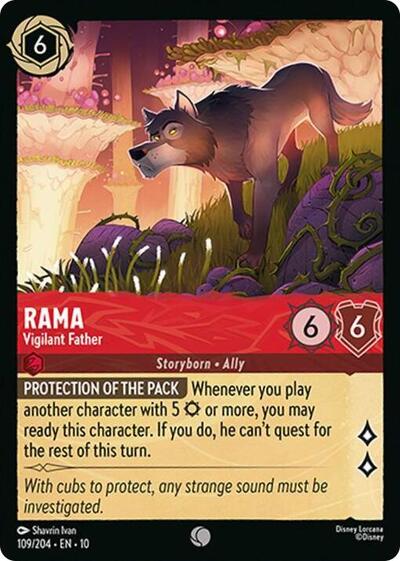Rama - Vigilant Father (Whispers in the Well) Near Mint - Nick Nack's Full Frontal Attack