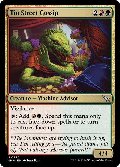 Tin Street Gossip (Murders at Karlov Manor) Near Mint