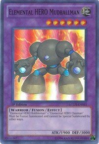 Elemental HERO Mudballman (Legendary Collection 2) Near Mint 1st Edition - Nick Nack's Full Frontal Attack