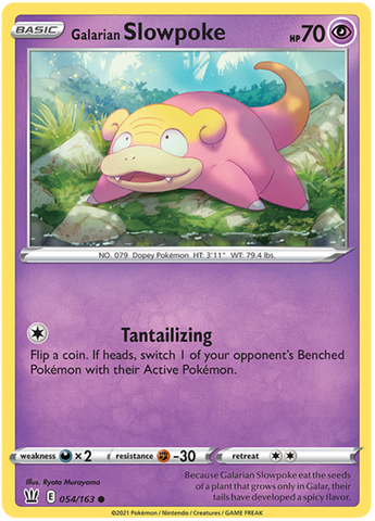 Slowpoke de Galar (054/163) [Espada y escudo: Estilos de batalla] 