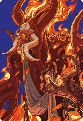 Phlage, Titan of Fire's Fury Art Card [Modern Horizons 3 Art Series]