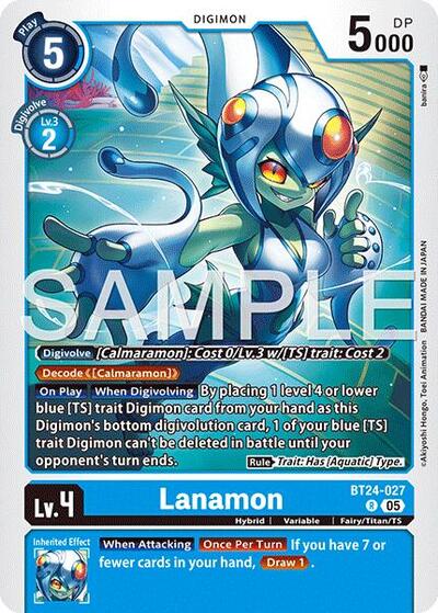 Lanamon (Time Stranger) Near Mint Foil - Nick Nack's Full Frontal Attack