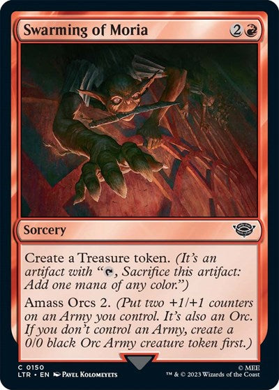 Swarming of Moria (Universes Beyond: The Lord of the Rings: Tales of Middle-earth) Near Mint