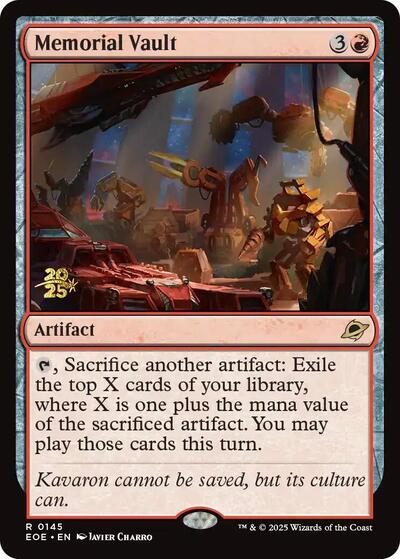 Memorial Vault (Promos: Prerelease Cards) Near Mint Foil - Nick Nack's Full Frontal Attack