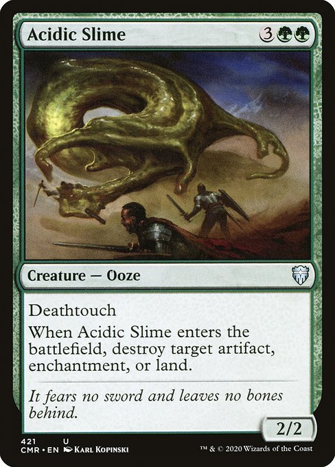 Acidic Slime (Commander Legends) Near Mint - Nick Nack's Full Frontal Attack