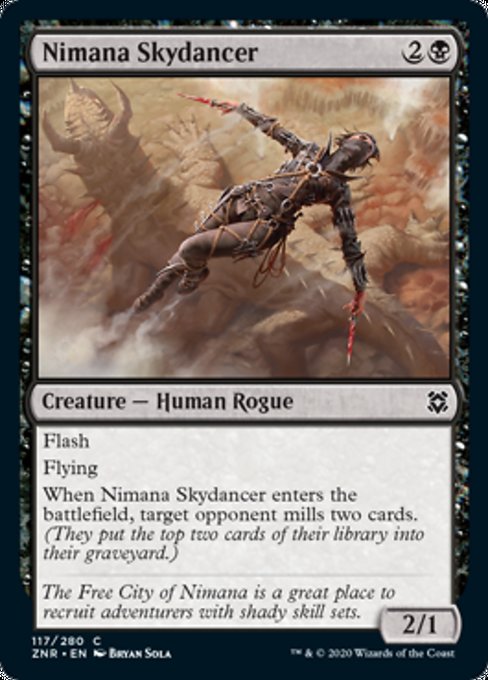 Nimana Skydancer (Zendikar Rising) Near Mint