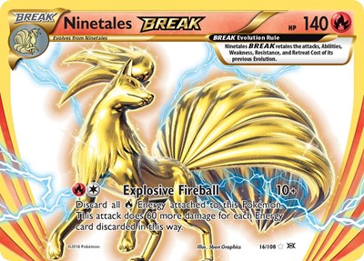 Ninetales BREAK (XY - Evolutions) Near Mint Holofoil