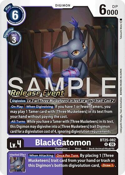 BlackGatomon (Dual Revolution Release Event Cards) Near Mint