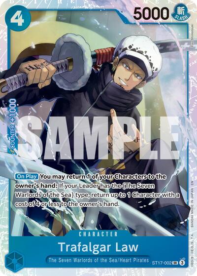 Trafalgar Law ST17-002 (Reprint) (Premium Booster -The Best- Vol. 2) Near Mint Foil