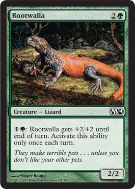 Rootwalla (Magic 2014 Core Set) Near Mint - Nick Nack's Full Frontal Attack