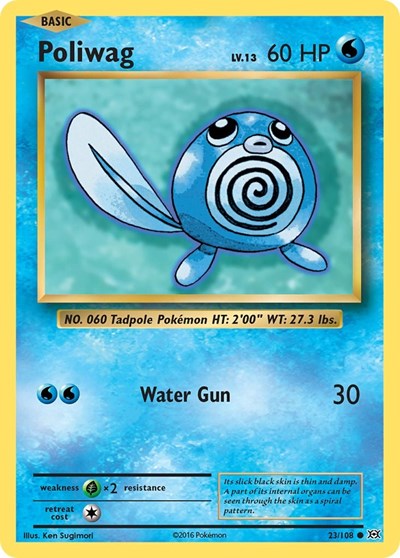 Poliwag (XY - Evolutions) Near Mint
