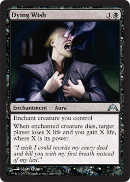 Dying Wish (Gatecrash) Near Mint