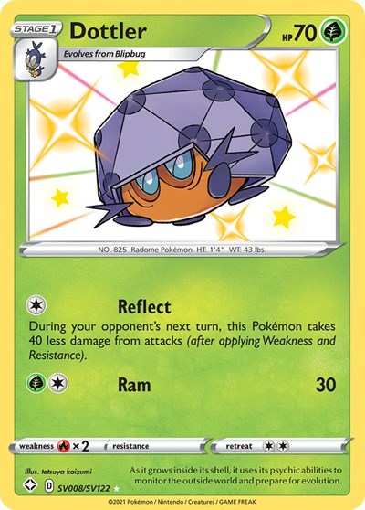 Dottler (Shining Fates: Shiny Vault) Near Mint Holofoil