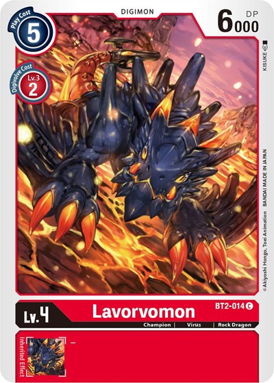 Lavorvomon (Release Special Booster) Near Mint