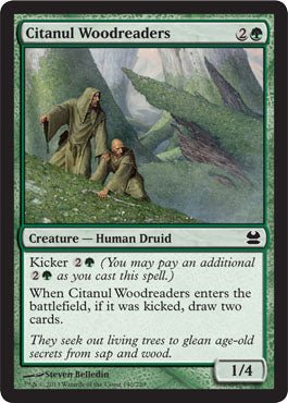Citanul Woodreaders (Modern Masters) Near Mint - Nick Nack's Full Frontal Attack