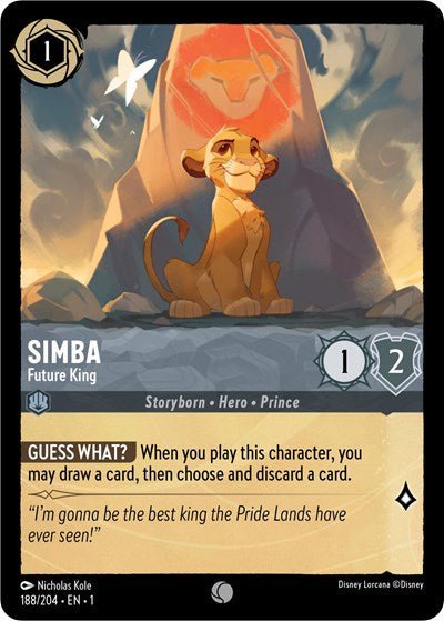 Simba - Future King (The First Chapter) Near Mint - Nick Nack's Full Frontal Attack