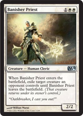 Banisher Priest (Magic 2014 Core Set) Near Mint - Nick Nack's Full Frontal Attack