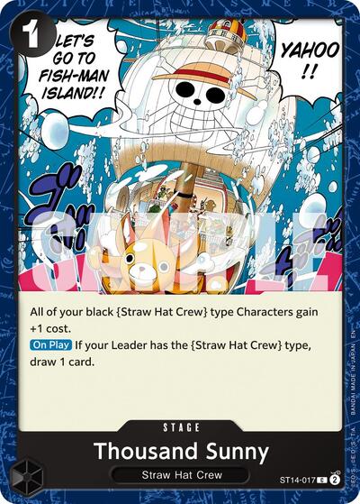 Thousand Sunny (Reprint) (Premium Booster -The Best- Vol. 2) Near Mint