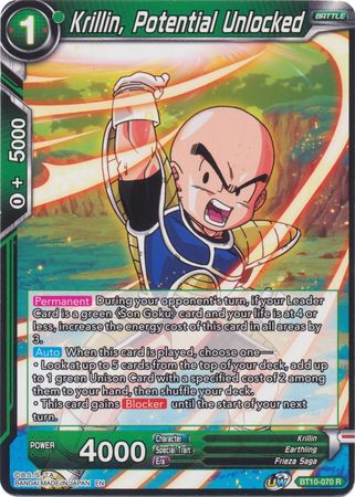 Krillin, potencial desbloqueado [BT10-070] 