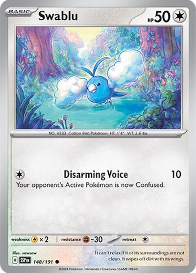 Swablu (SV08: Surging Sparks) Near Mint
