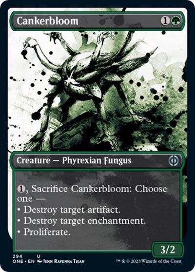 Cankerbloom (Showcase) (Phyrexia: All Will Be One) Near Mint - Nick Nack's Full Frontal Attack