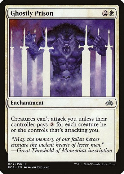 Ghostly Prison (Planechase Anthology) Near Mint