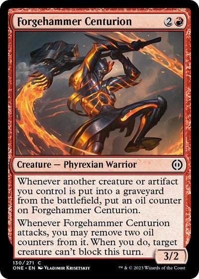 Forgehammer Centurion (Phyrexia: All Will Be One) Near Mint - Nick Nack's Full Frontal Attack