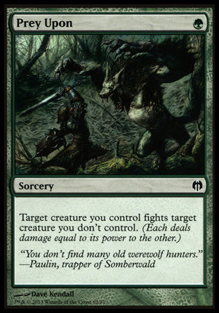 Prey Upon (Duel Decks: Heroes vs Monsters) Near Mint