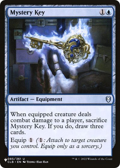 Mystery Key (The List) Near Mint - Nick Nack's Full Frontal Attack