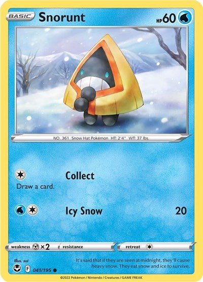 Snorunt (SWSH12: Silver Tempest) Near Mint
